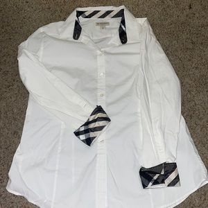 Burberry womens button up